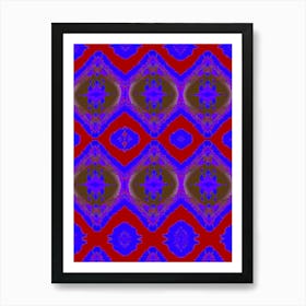 Abstract Pattern 100 Art Print