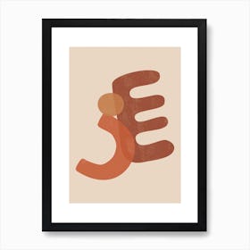 Shapes Six Art Print