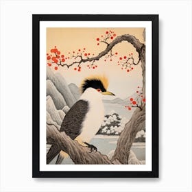Bird Illustration Cormorant 2 Art Print