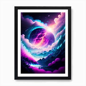 Serene Enigma Art Print