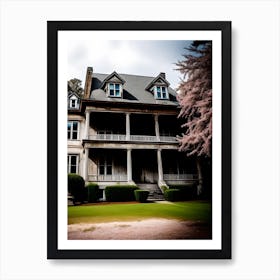 Old Mansion Art Print