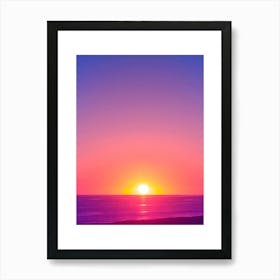 Sunset Over The Ocean 47 Art Print