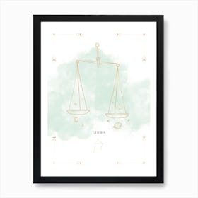 Libra Art Print