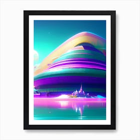 Luminous Tranquility Art Print