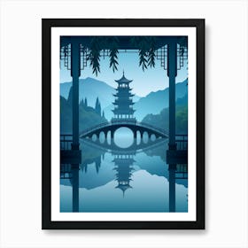 Chinese Pagoda 10 Art Print