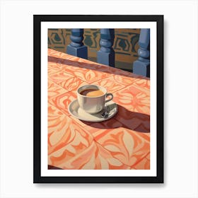 Coconut Latte 2 Art Print