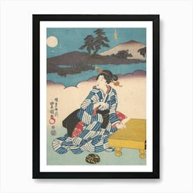 Print (1) By Utagawa Kunisada Art Print