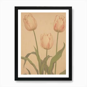 Classic Flowers 10 Art Print