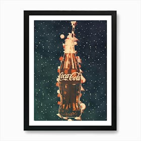 Coca Cola Bottle 3 Art Print