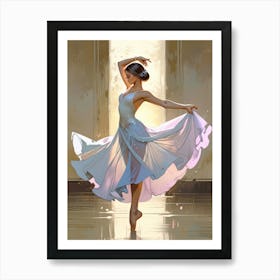 Ballerina 13 Art Print