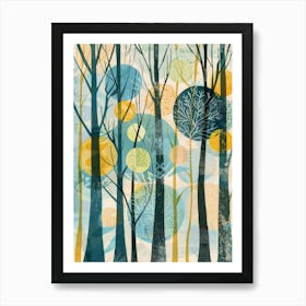 Woods Art Print