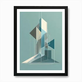 Abstract Building Art Print