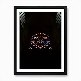 Stained Glass Window Art Print