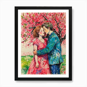 Cherry Blossoms 11 Art Print