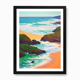 Terrigal Beach Australia Monet Style Art Print