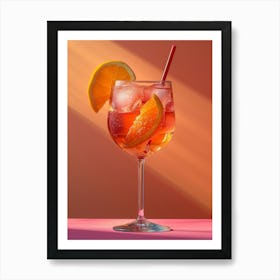 Aperol Spritz Art Print 72 Art Print