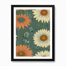 Daisies Art Print