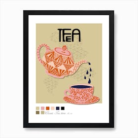 Tea Time Art Print