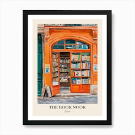 Lyon Book Nook Bookshop 1 Poster Art Print