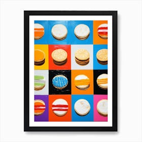 Oil Painting Cookies Pop Art Inspired Art Print