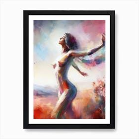 woman Art Print