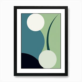 Minimal Abstract Shapes 10 Art Print