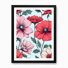 Red Poppies 2 Art Print