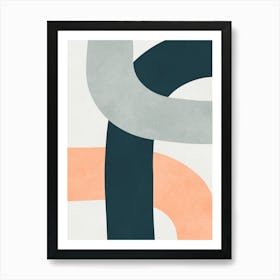 Contemporary modern art 42 Art Print