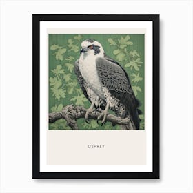 Ohara Koson Inspired Bird Painting Osprey 3 Poster Art Print