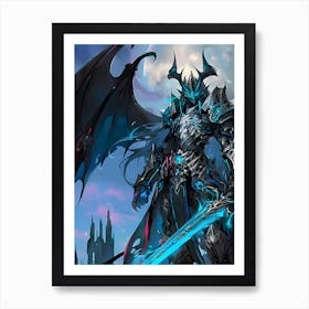 Demon 5 Art Print