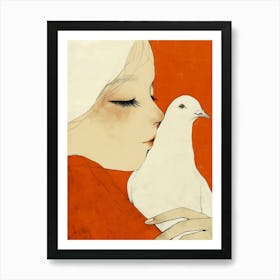 My Little Friend Art Print