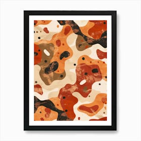 Camouflage Pattern 1 Art Print