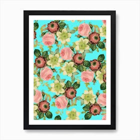 Hawaiian Flora In Art Print