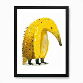 Yellow Anteater 2 Art Print