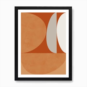 Nature Colored Mid Centuries 1 Art Print