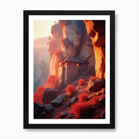 Chinese Village Art Print