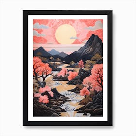 Sakura Blossoms Art Print