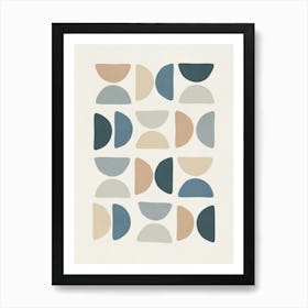 Geometric Shapes 29 2 Art Print