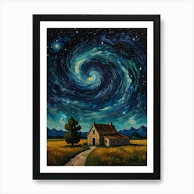 Starry Night 28 Art Print