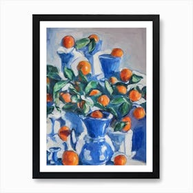 Tangerine 2 Classic Fruit Art Print