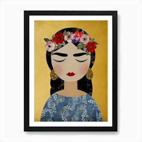 Frida Kahlo 1 Art Print