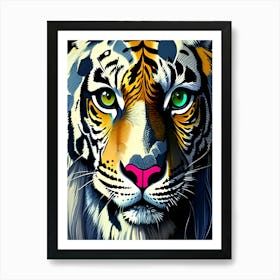 Tiger Painting Art Print