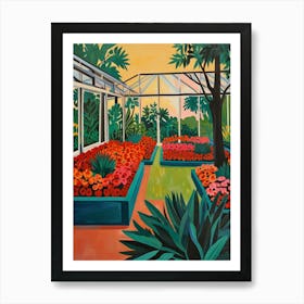 Greenhouse Garden Art Print