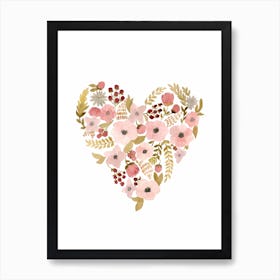 Nursery Heart Art Print