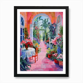 Pink Garden Art Print