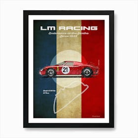 Lm Racing Ferrari 250LM Art Print