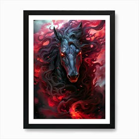 Dark Horse Art Print