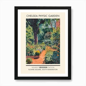Chelsea Physic Garden London Parks Garden 6 Art Print