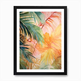 Tropical Leaves 13 Art Print