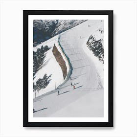 Ski Hill Art Print